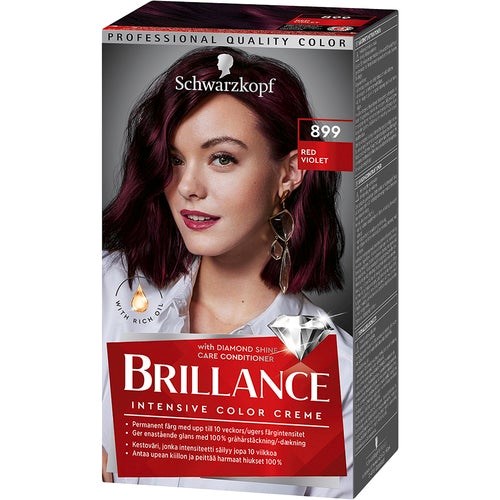 Schwarzkopf Brilliance Hair Color 899 Red Violet