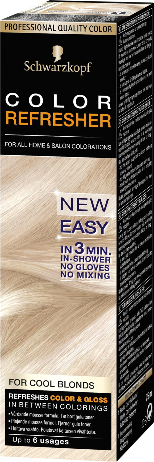 Schwarzkopf Color Refresher Mousse For Cool Blondes 75 ml
