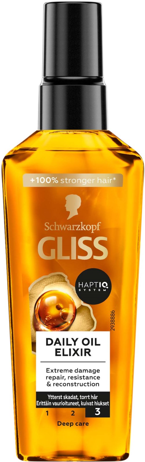 Schwarzkopf Gliss Daily Oil Elixir   75 ml