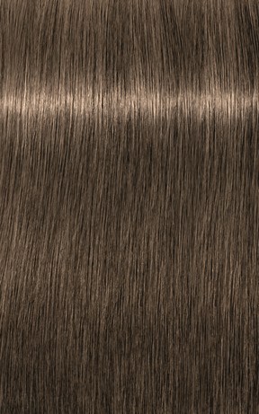 Brush strokes creating a smooth, shiny, light brown hair surface.