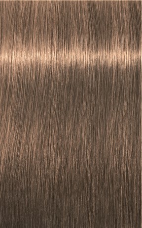 Eine Nahaufnahme einer braunen, glänzenden Oberfläche mit feinen, geraden Linien, die eine metallische oder holzartige Textur zeigen.