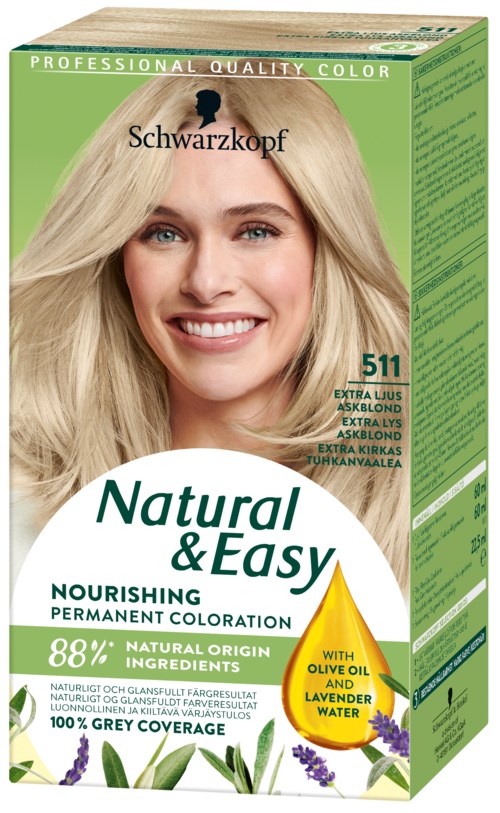 Schwarzkopf Natural & Easy 511 Ultra Light Ash Blonde
