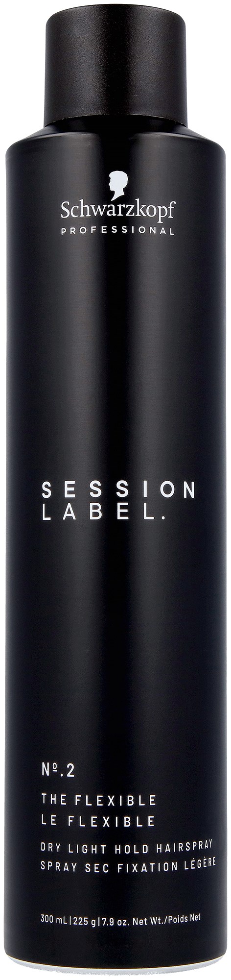 Schwarzkopf Professional Session Label The Flexible - Dry Light Hold Hairspray 300 ml