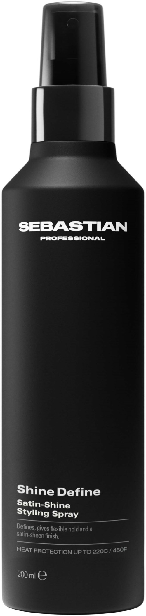 Sebastian Professional Styling and texture Shine Define Satin-Shine Styling Spray 200 ml