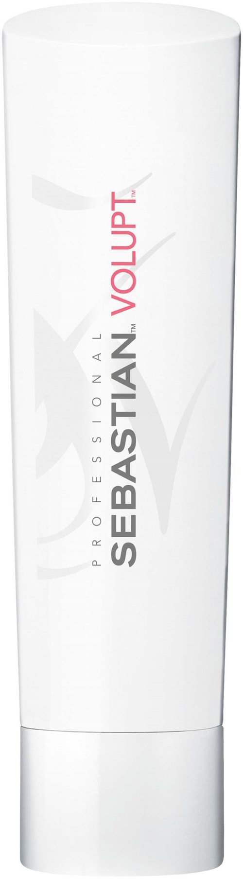 En vit tub med text: Professional Sebastian Volupt.