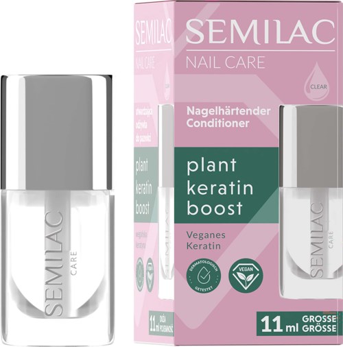 SEMILAC Plant Keratin Boost Nail Hardening Conditioner 11 ml