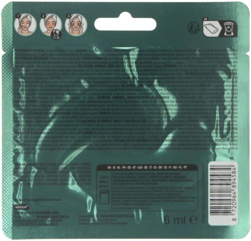 Die Verpackung zeigt Anweisungen für ein Schönheitsprodukt mit Bildern, Barcode und etwas Text. Es enthält 6 ml.