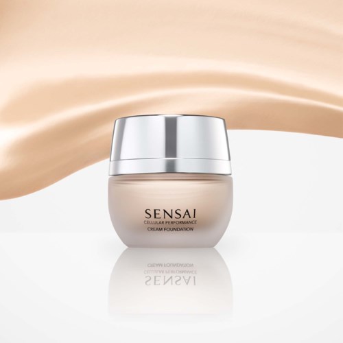 Sensai Cellular Performance   Cream Foundation Cf13 Warm Beige