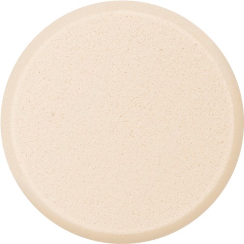 Pyöreä, beige tabletti tai pilleri, jonka pinta on sileä.