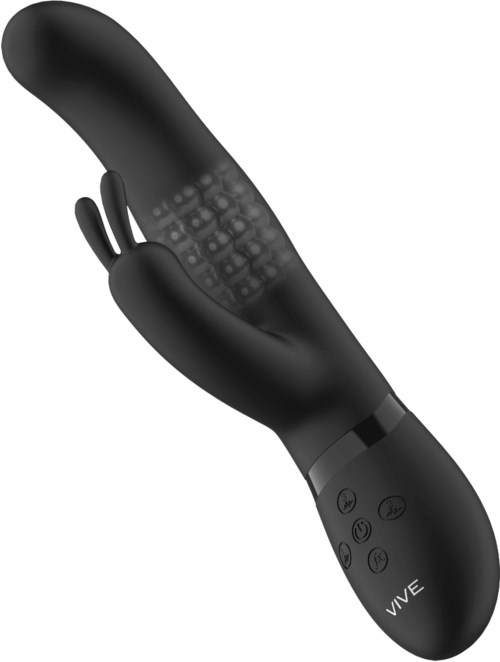 Eine schwarze Virtual-Reality-Handschuh mit offenen Fingern, Tasten und Handgelenkband. Sie wirkt high-tech für Gaming.