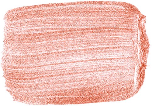A large, textured orange brushstroke on a black background.