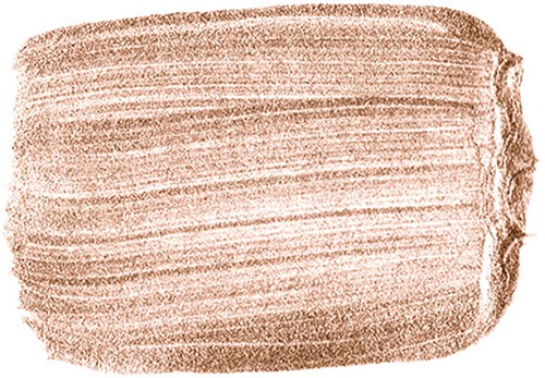 Een bruinachtig, langwerpig voorwerp met een ruwe textuur en gestreept patroon. Het lijkt een artistieke of abstracte creatie.