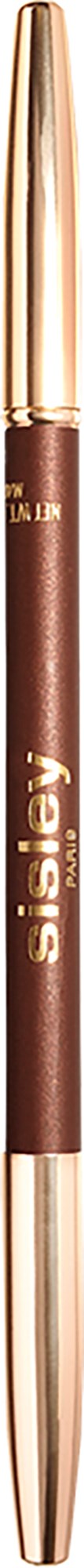 A brown and gold ballpoint pen with the brand name 'siste' on it.