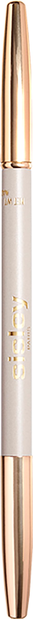 A white pen with gold accents, with the brand name 'Fifine' on it, and a clicker at the top and bottom.