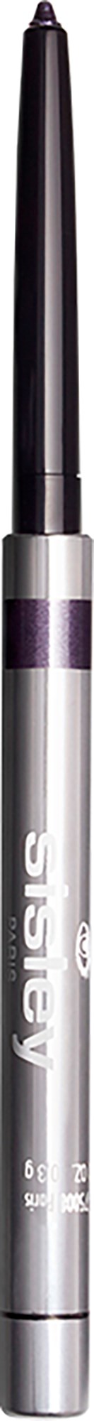 Hopeaeseri ja hopeanvärinen eyeliner-lyijykynä, jonka päällä lukee "Liseey".