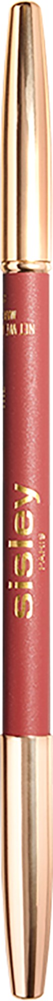 Ein rosa und goldfarbener Kugelschreiber mit Markennamen an der Seite und goldener Spitze und Clip.