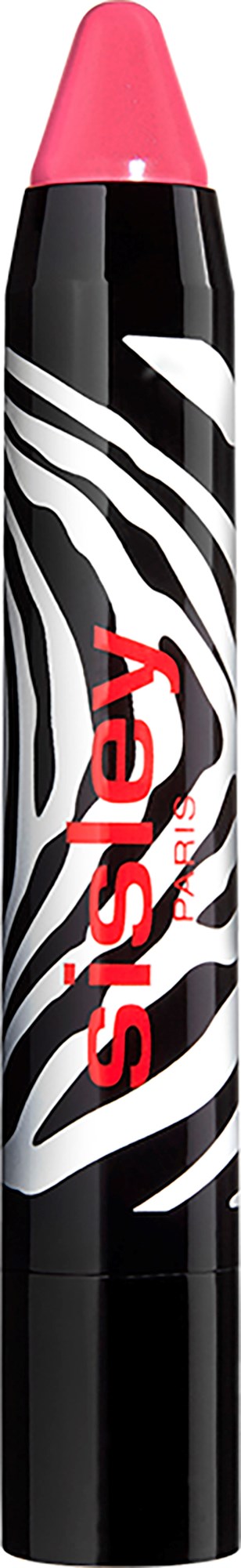 A black marker with red cap, zebra pattern, and the word "shey" in red letters.