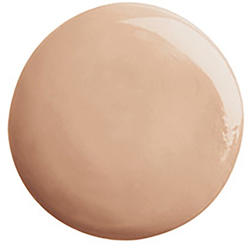 Beige, pyöreä, viimeistellyn näköinen esine, todennäköisesti muna.
