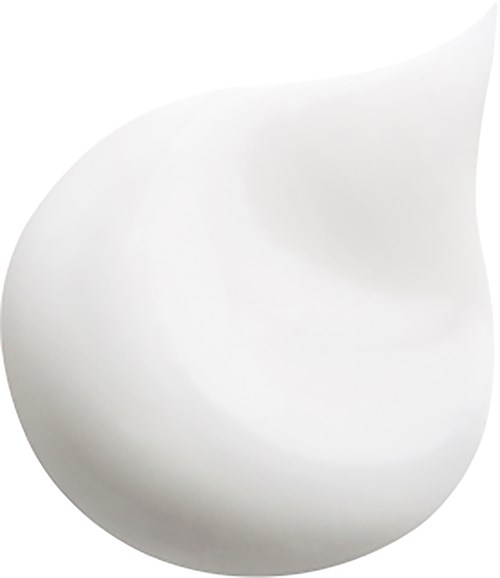 Een glad, wit, druppelvormig voorwerp met schaduw, lijkt op een moderne minimalistische kom of beeldhouwwerk.