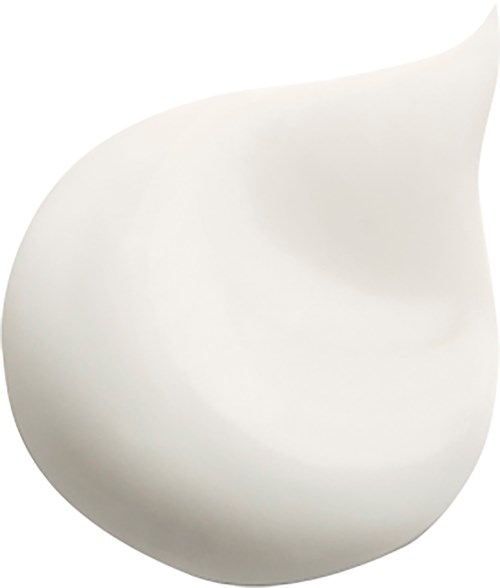 Een glad, wit, druppelvormig voorwerp met een ronde onderkant en een spits bovenkant. Het lijkt op een modern, minimalistisch sculptuur of ontwerp.