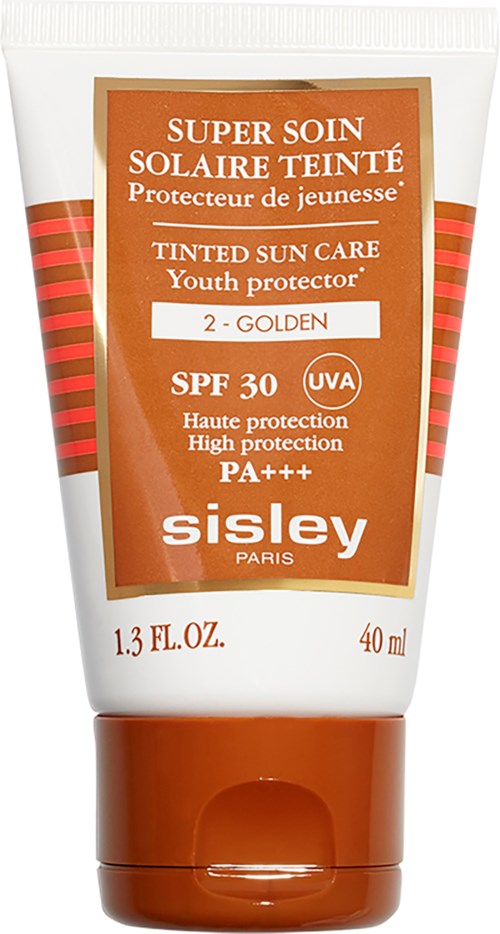 Zonnebrandcrème tube voor jeugdbescherming, SPF 30, UVA-bescherming, 40 ml, van Sisley Paris.