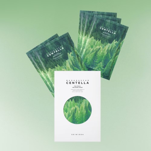 SKIN1004 Madagascar Centella Tea-Trica Relaxing Mask 5 stk