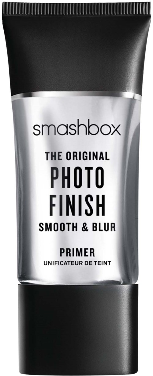 En tube med Smashbox Photo Finish Primer som skal gjøre huden jevn og uskarp.