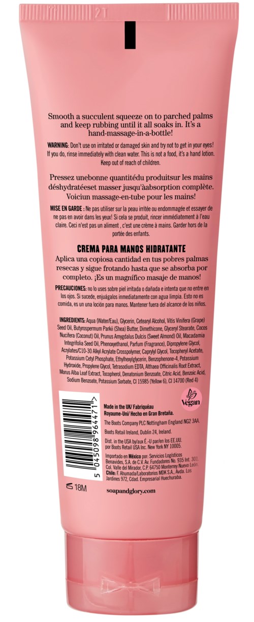 Soap & Glory Call of Fruity Hydrating Hand Cream 125 ml