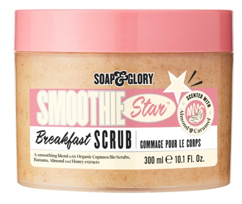 Soap & Glory Smoothie Star The Breakfast Scrub Oat, Sugar & Shea Body Scrub   300 ml