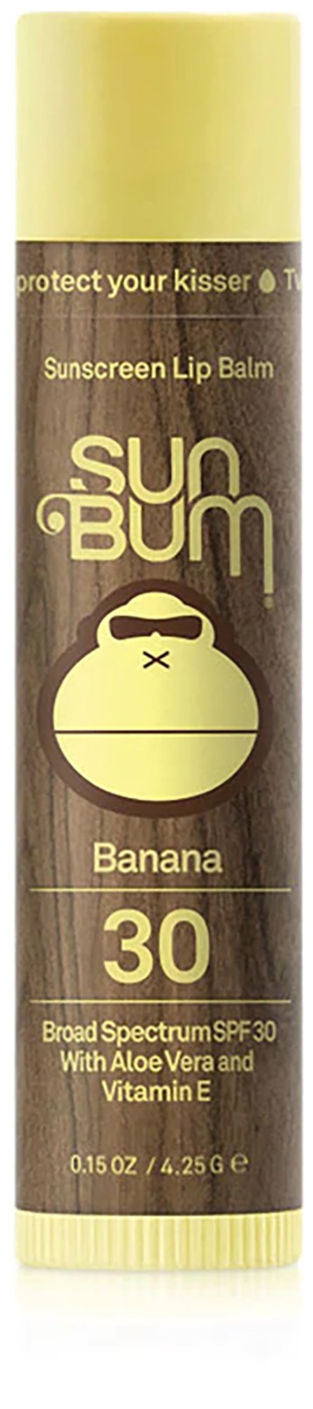 Sun Bum Original SPF 30 Sunscreen Lip Balm Banana