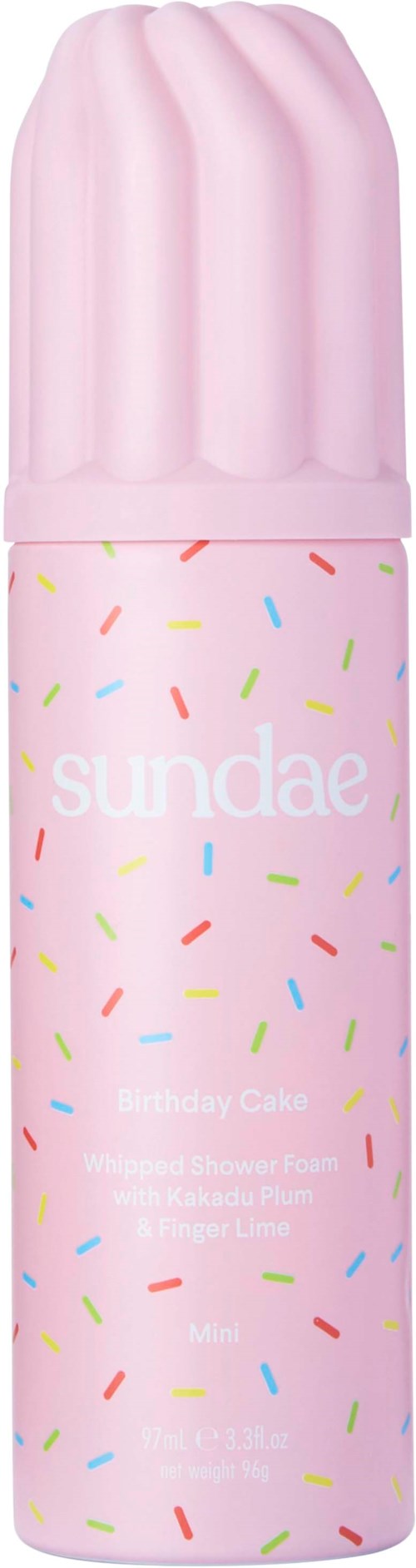 Sundae MINI Birthday Cake Whipped Shower Foam 97 ml