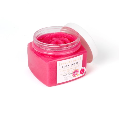 Sunday Rain Pink Grapefruit & Sea Salt Body Scrub 265 g