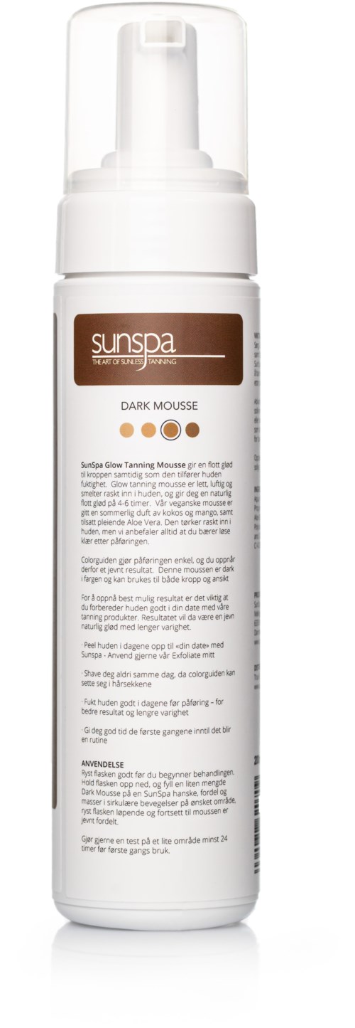 Sunspa Hedda Skoug X SunSpa Glow Tanning Mousse Dark