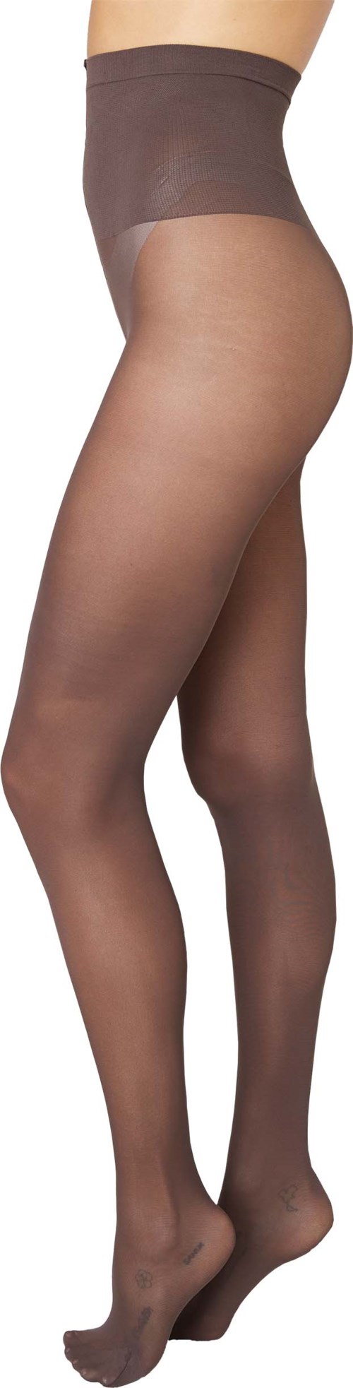 Swedish Stockings Svea Premium Tights  Dark Brown S