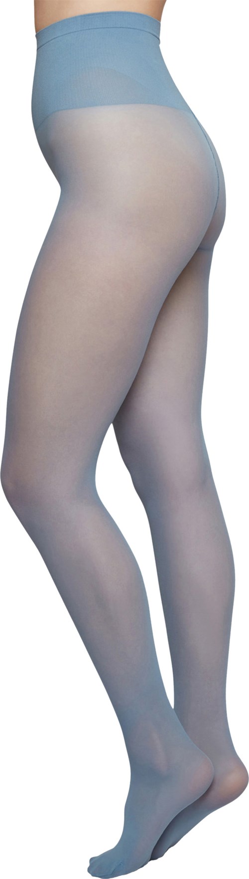 Swedish Stockings Svea Premium Tights  Dusty Blue M