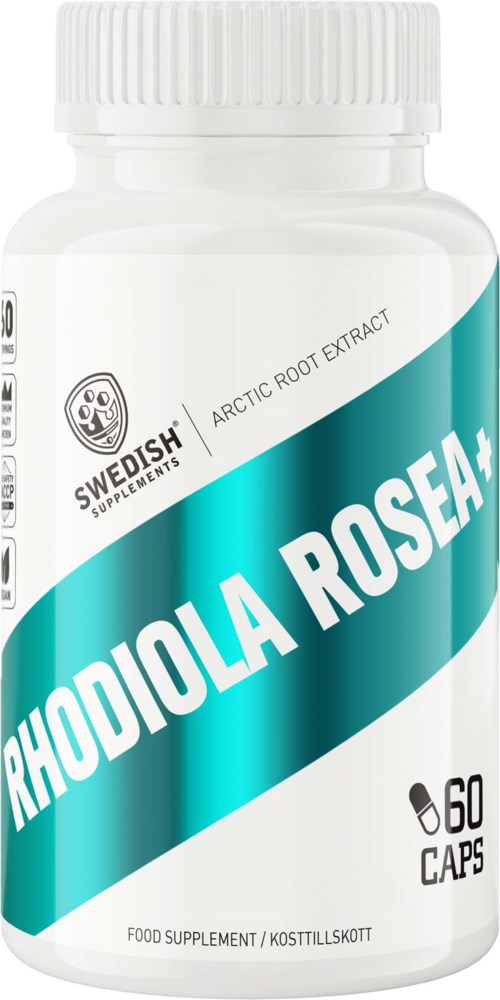 Swedish Supplements Rhodiola Rosea+ 60 stk