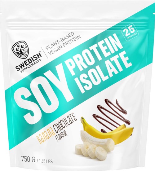 Swedish Supplements Soy Protein Isolate - Banana Chocolate 750 g