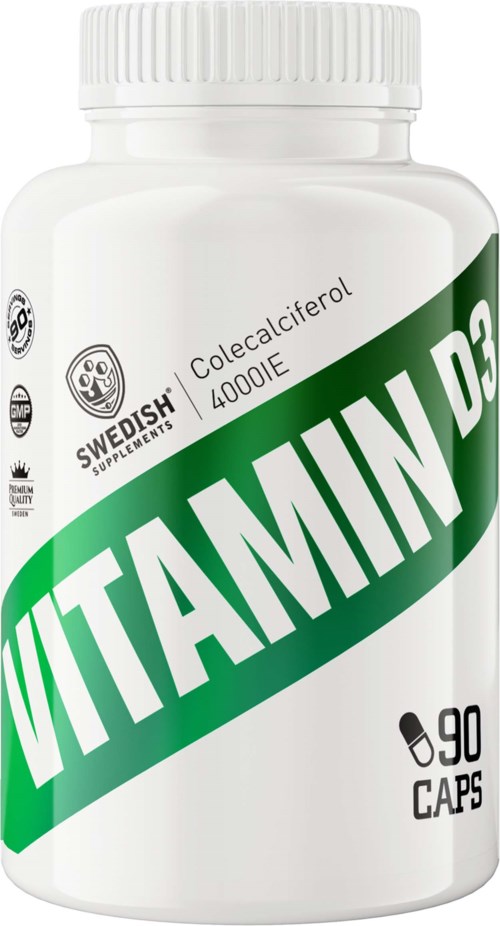 Swedish Supplements Vitamin D3 90 pcs