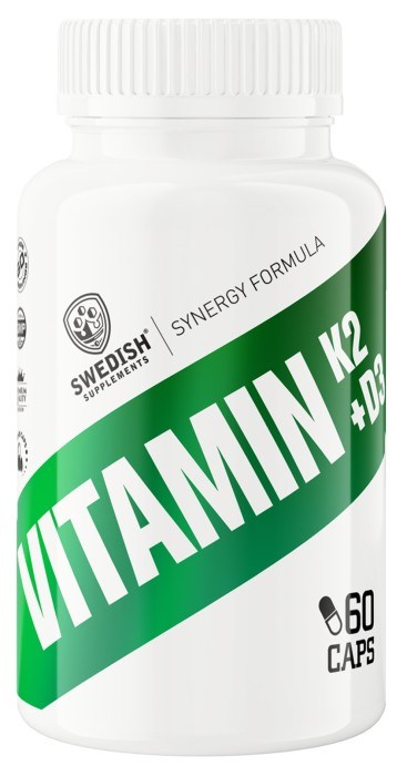 Swedish Supplements Vitamin K2 + D3