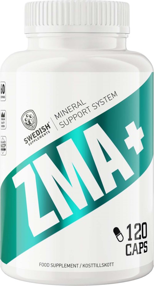 Swedish Supplements ZMA+ 120 st
