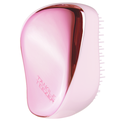 Tangle Teezer On-The-Go Compact Styler Baby Doll Pink Chrome