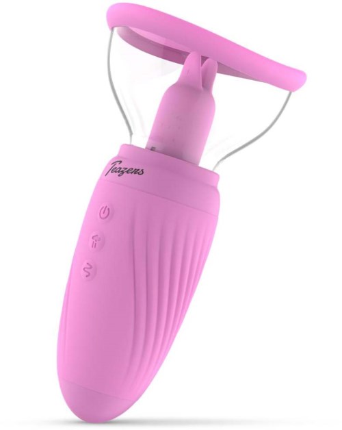 Teazers Suction Cup with Clitoris Vibrator