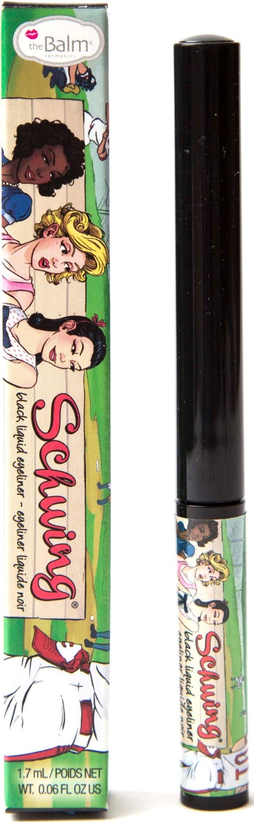 Lippenbalsem met kleurrijk stripverhaalontwerp en het woord "Smoothing" op de verpakking.