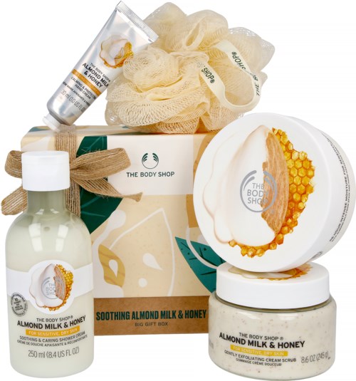 The Body Shop Soothing Almond Milk & Honey Big Gift Box