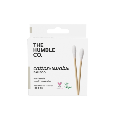 The Humble Co. Bamboo Cotton Swabs White