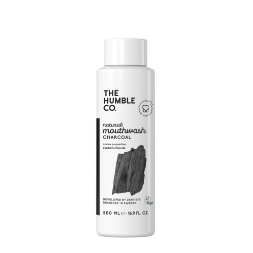 The Humble Co. Anticavity Mouthwash Charcoal 500 ml