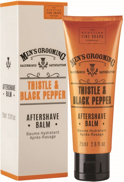 The Scottish Fine Soaps Thistle & Black Pepper Aftershave Balm  75 ml
