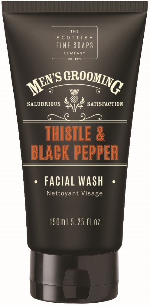 The Scottish Fine Soaps Thistle & Black Pepper Facial Wash  150 ml