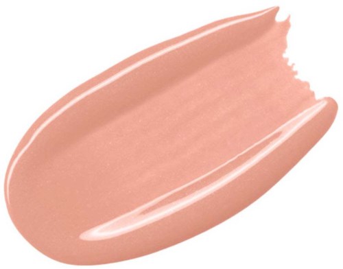 Een zachte roze make-upproduct, mogelijk lipstick of crèmekleurige blush, met een gladde, licht matte uitstraling.