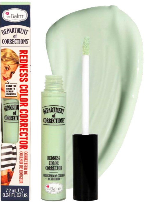 Lippenbalsem met een Department of Corrections-thema en een vintage meisje op de verpakking.